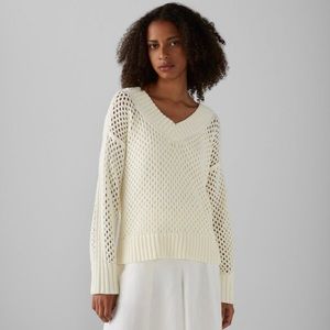 Club Monaco Mesh Boucle Sweater